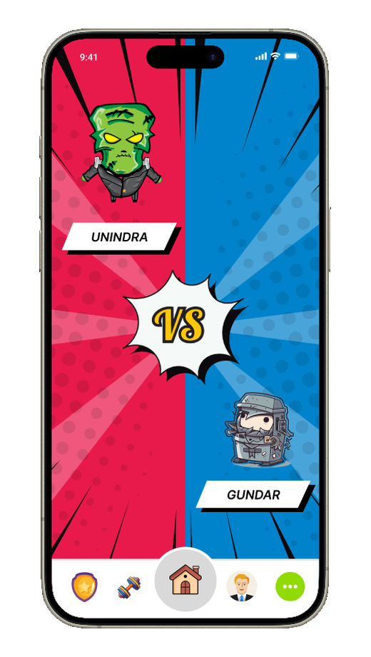 PVP on Duolingo versus screen